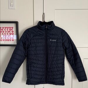Columbia Kids Navy Lightweight Packable Puffer Jacket
